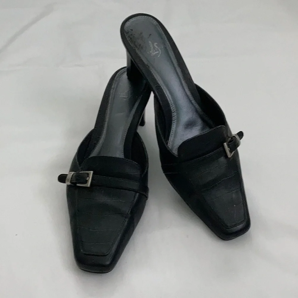 LifeStride Women’s Size 8.5M Black Slip-on Heels